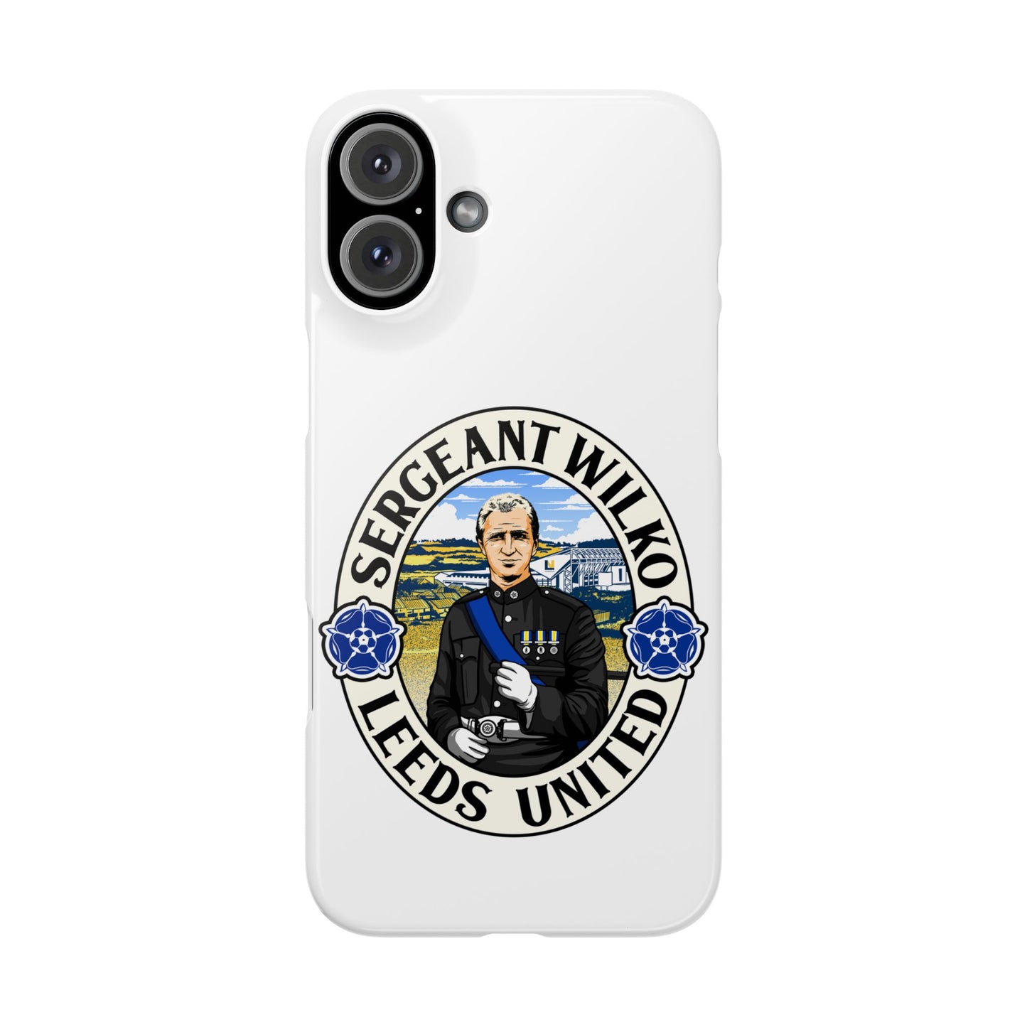 LUFC "SERGEANT WILKO" Leeds  United: Snap Case