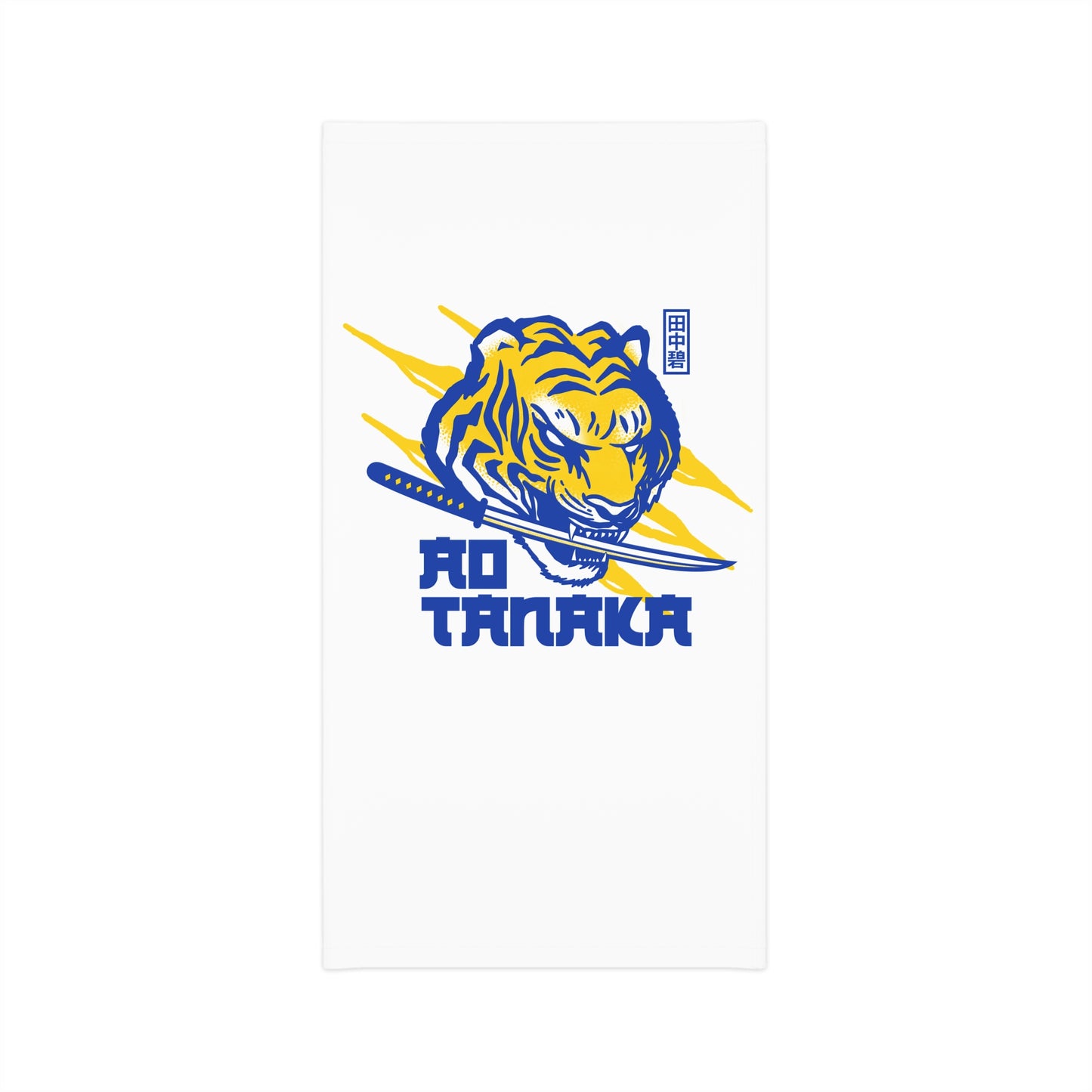 LUFC “AO TANAKA” Winter Neck  Gaiter: Show Your Leeds United Pride  in Yellow & Blue