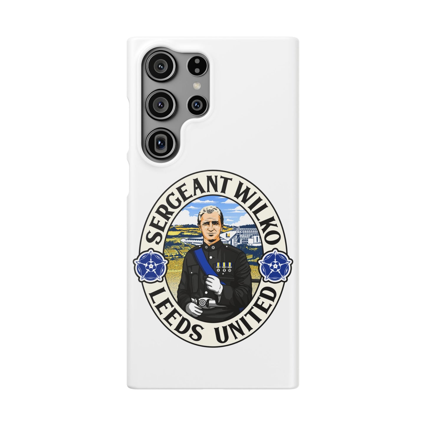 LUFC "SERGEANT WILKO" Leeds  United: Snap Case