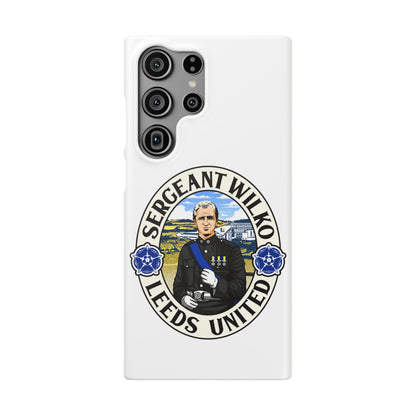 LUFC "SERGEANT WILKO" Leeds  United: Snap Case