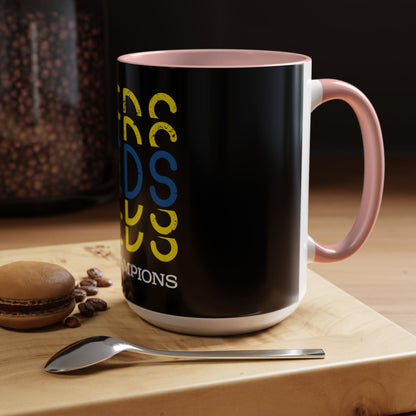 Leeds United “The Champions” Accent  Mug