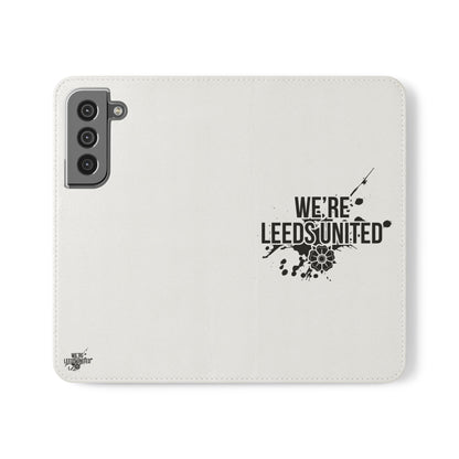 LUFC "We're Leeds United" Flip Case  Phone Wallet