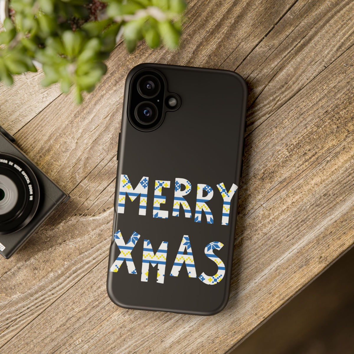 Leeds United 'Merry Xmas' Phone Case: Christmas Edition