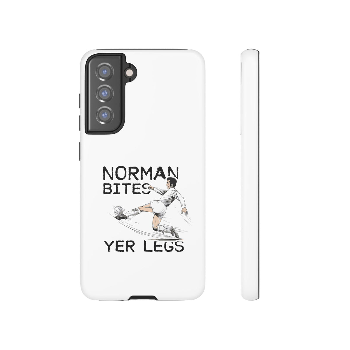 Leeds United NORMAN BITES 'YER LEGS' Phone Case
