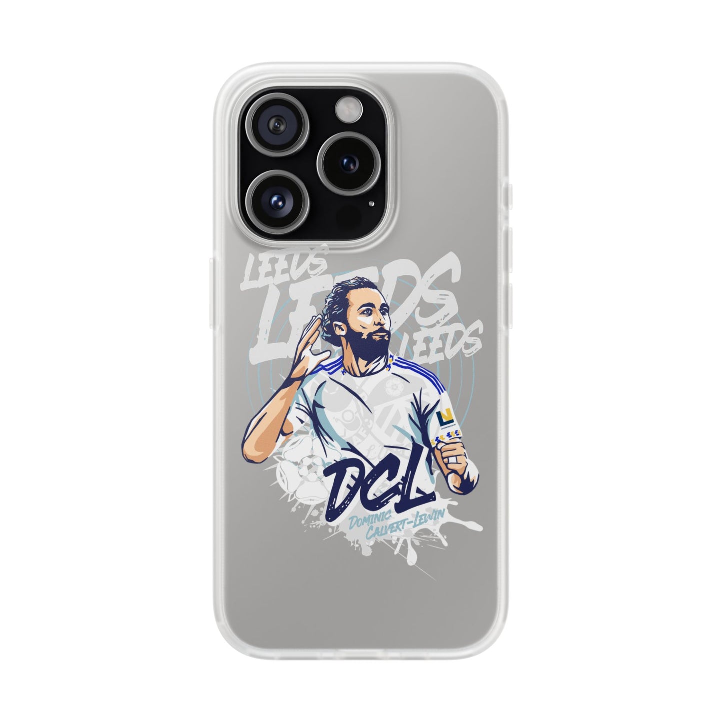 LUFC News “LEEDS: Dominic  Calvert-Lewin” Flexi Case - Lufcnews.co.uk