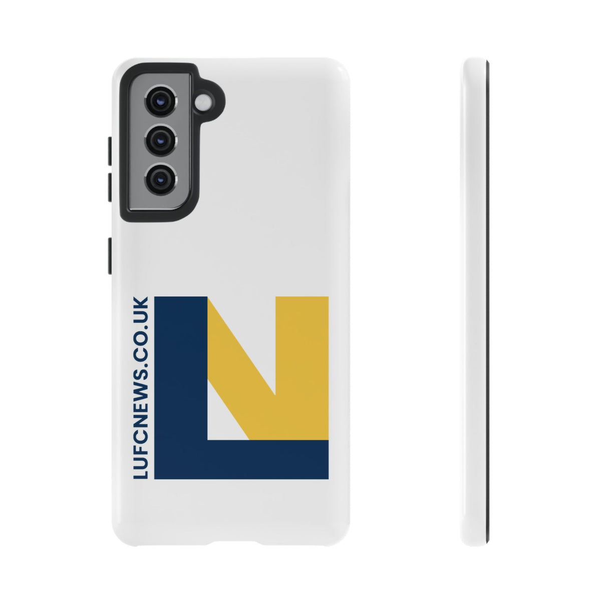 Leeds United 'LUFCNEWS.CO.UK' Phone Case