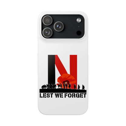 Leeds United "LEST WE FORGET"  Snap Case