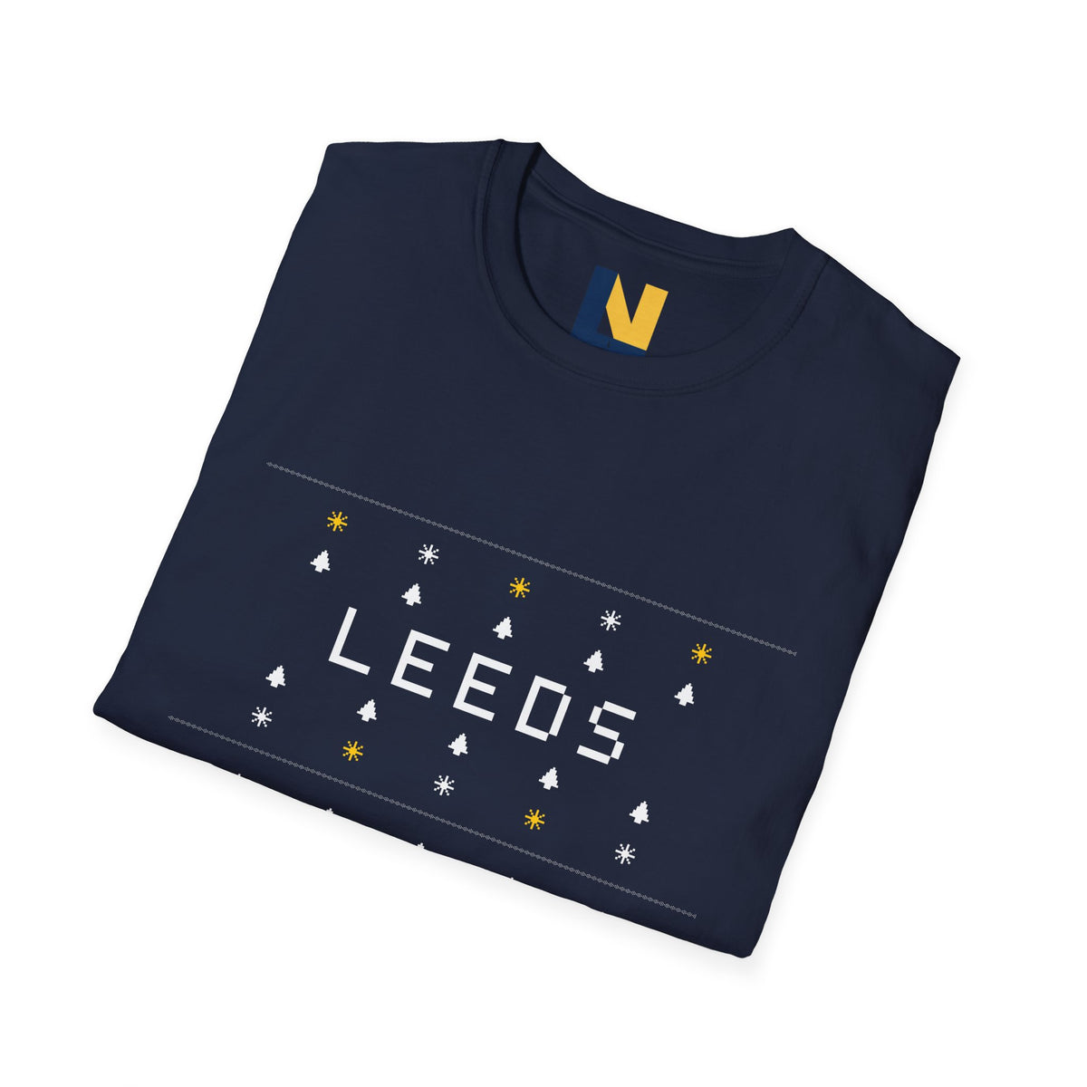 Leeds Fair Isle Christmas T-Shirt