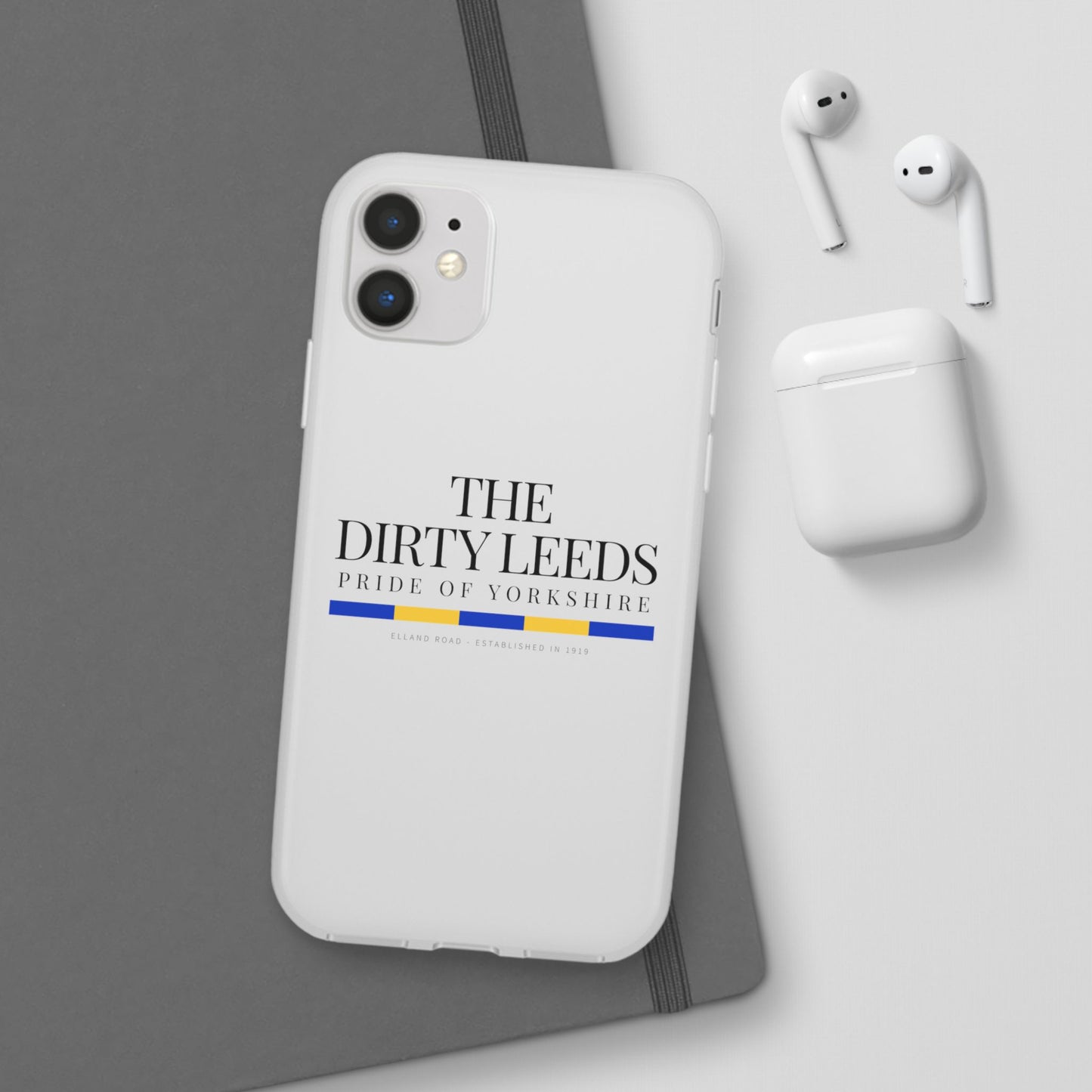 LUFC “The Dirty Leeds: Pride of  Yorkshire” Flexi Phone Case - Lufcnews.co.uk