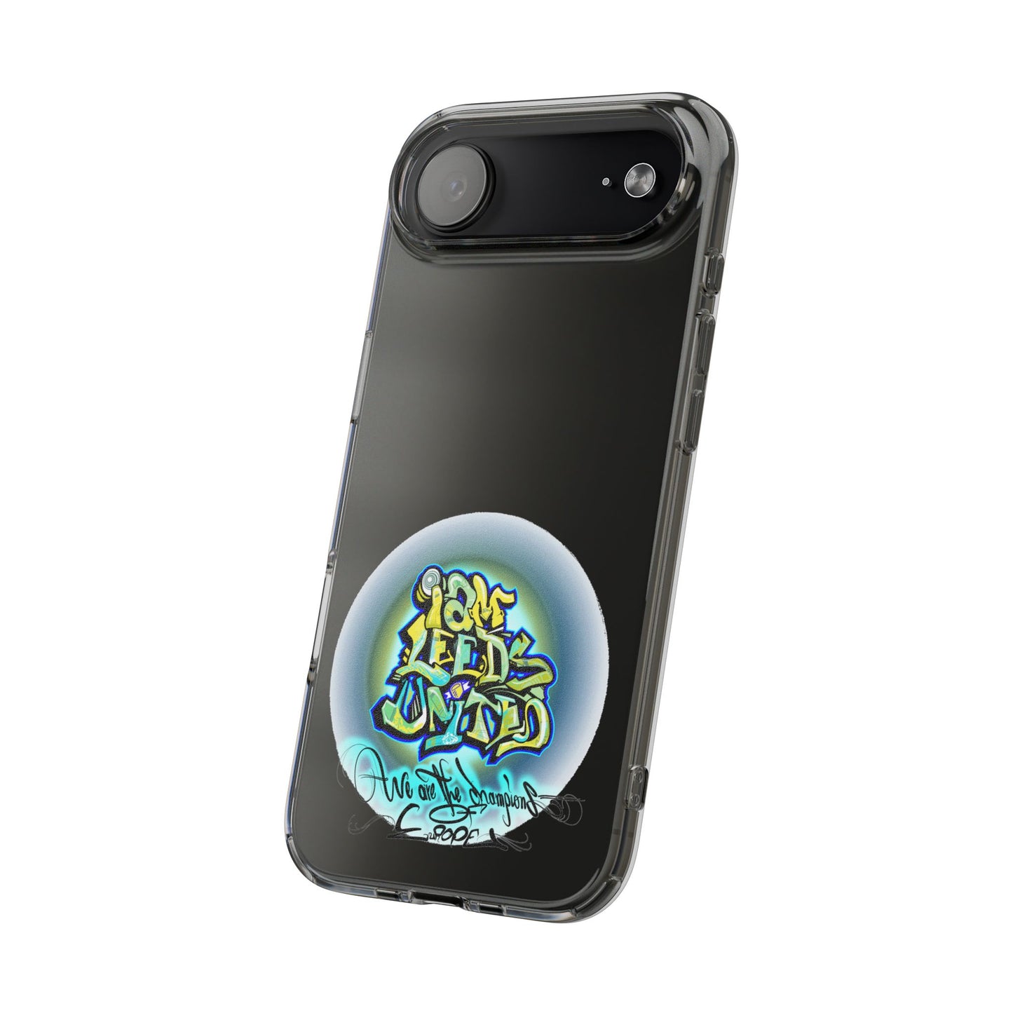 LUFC “I AM LEEDS UNITED” Clear  Impact-Resistant Case