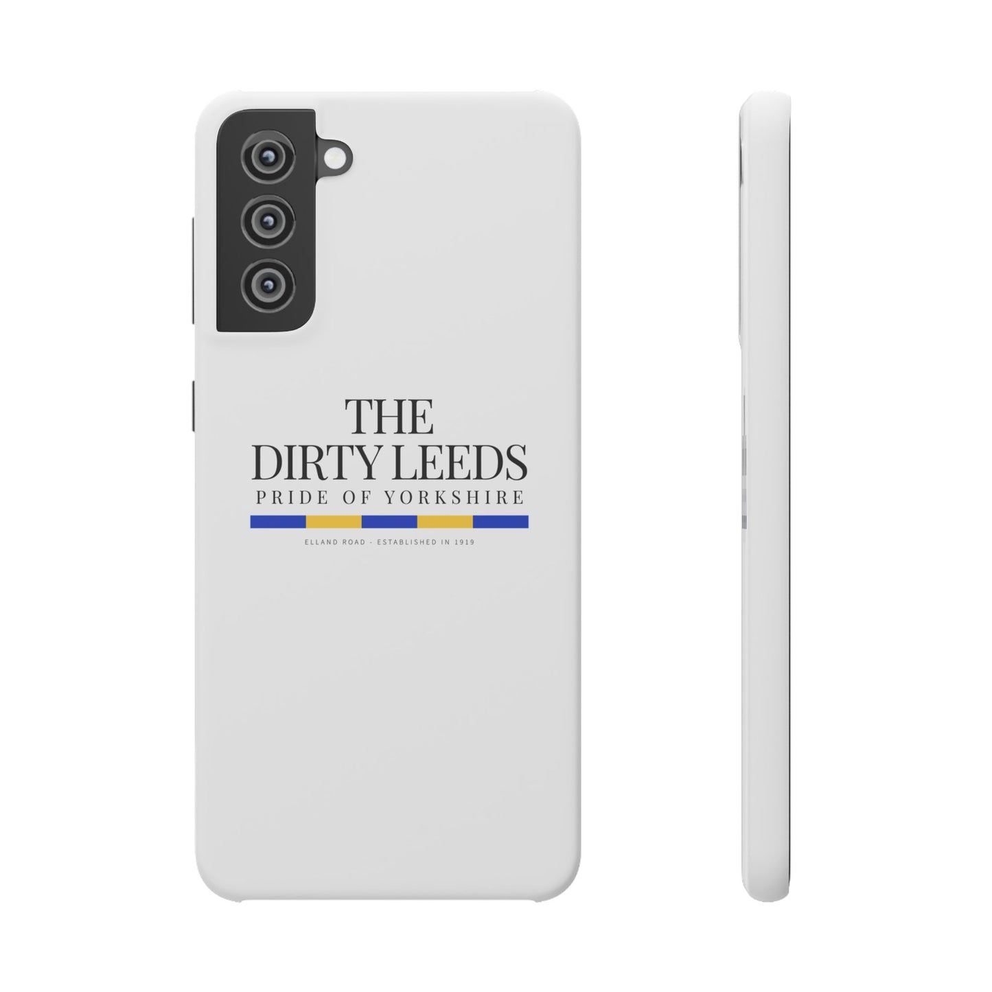 LUFC “The Dirty Leeds: Pride of  Yorkshire” Snap Case