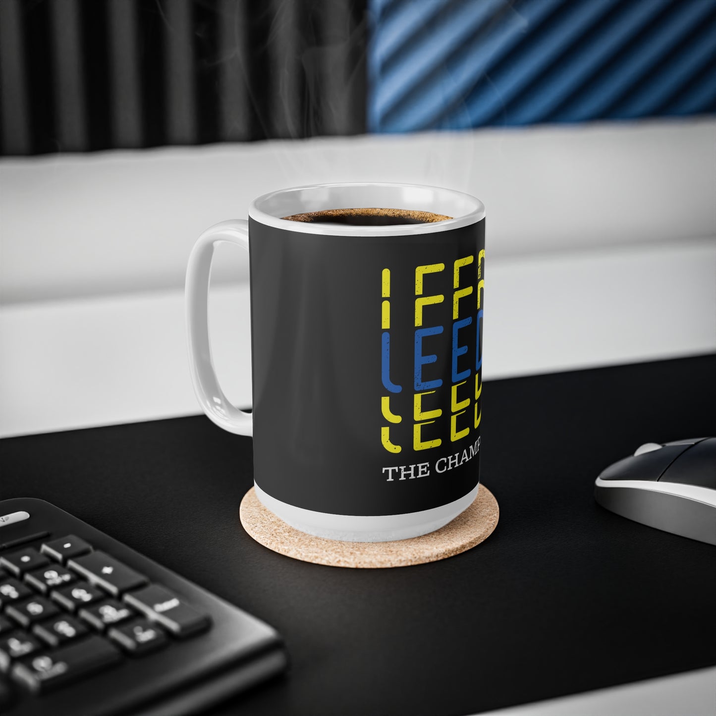 Leeds United “The Champions” Accent  Mug