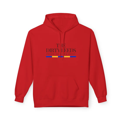 LUFC “The Dirty Leeds: Pride of  Yorkshire” Softstyle Fleece Hoodie - Lufcnews.co.uk