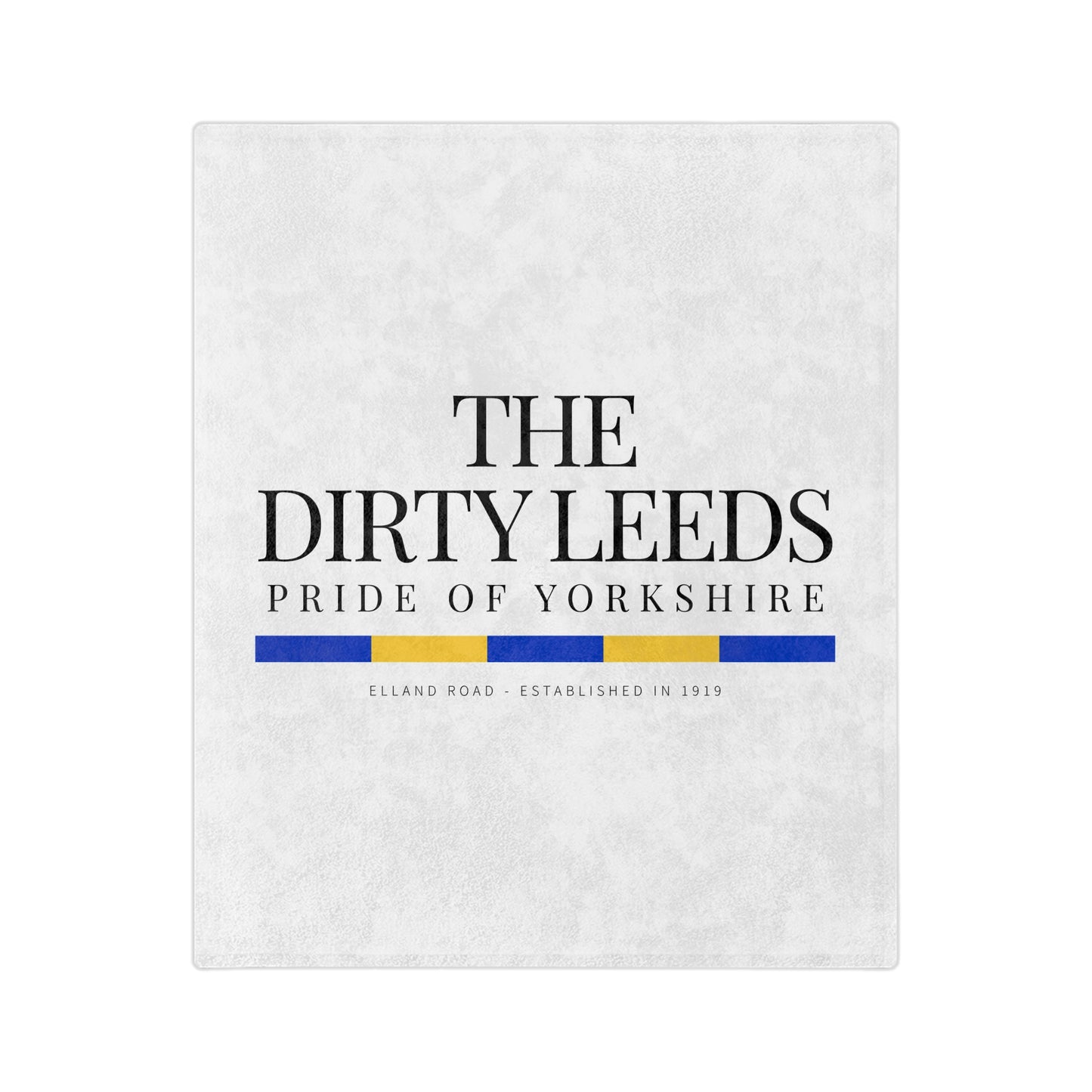 20 LUFC Christmas Velveteen Sports Blanket “ALL LEEDS AREN’T WE” Christmas Edition - Lufcnews.co.uk