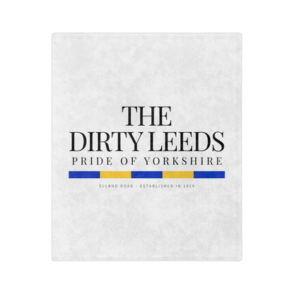 20 LUFC Christmas Velveteen Sports Blanket “ALL LEEDS AREN’T WE” Christmas Edition - Lufcnews.co.uk