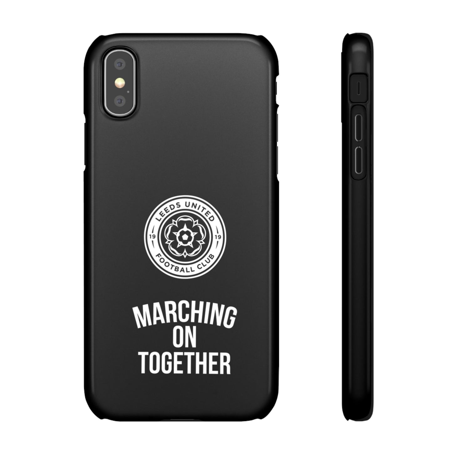 05 Snap Phone Case — "All Leeds Aren't We" Blue & Yellow Emblem