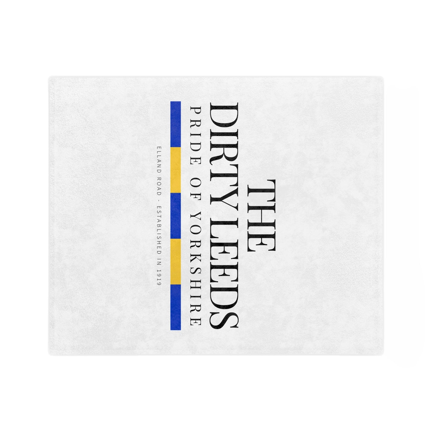 20 LUFC Christmas Velveteen Sports Blanket “ALL LEEDS AREN’T WE” Christmas Edition - Lufcnews.co.uk