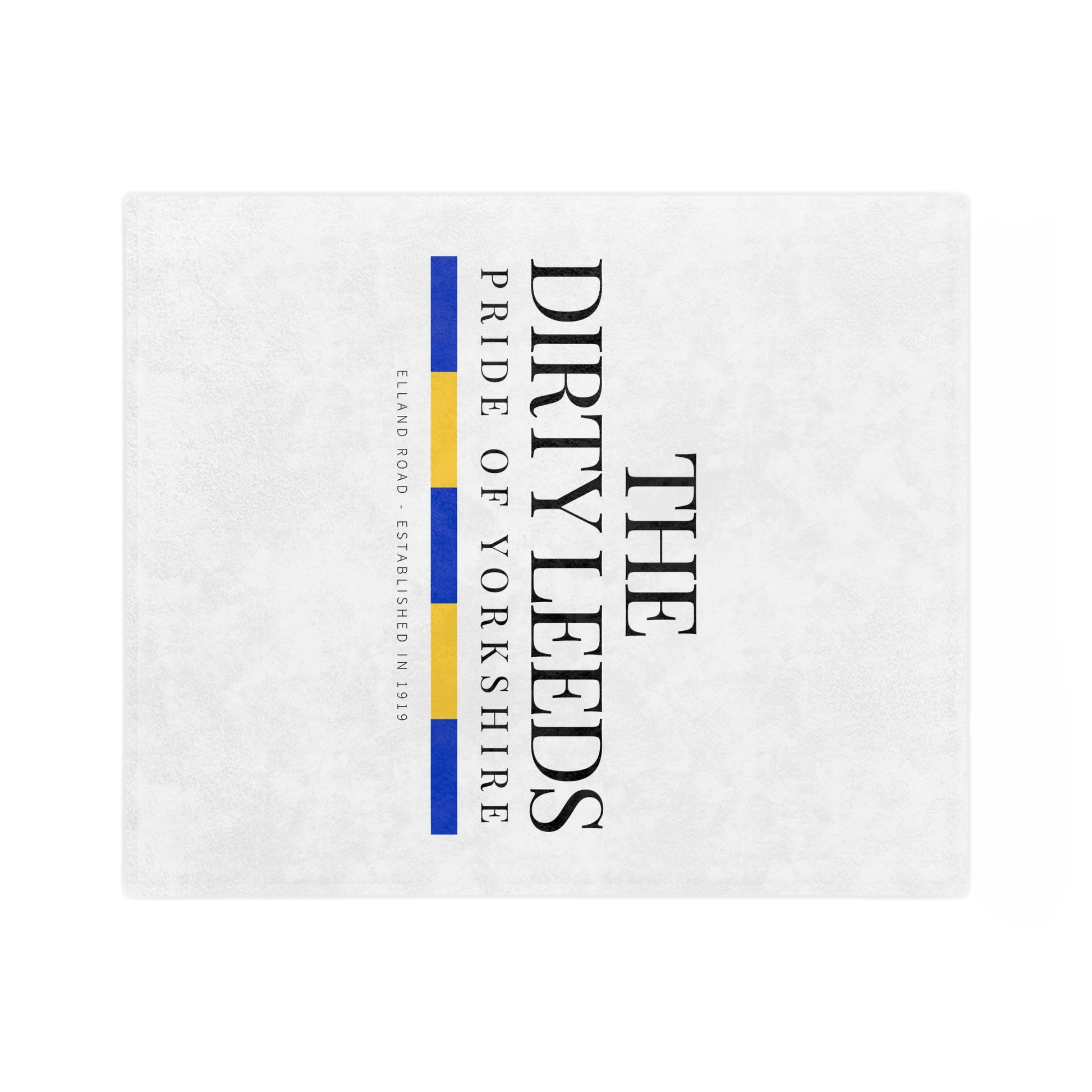 20 LUFC Christmas Velveteen Sports Blanket “ALL LEEDS AREN’T WE” Christmas Edition - Lufcnews.co.uk