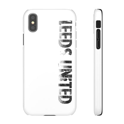 04 Snap Phone Case — "All Leeds Aren't We" Blue & Yellow Emblem