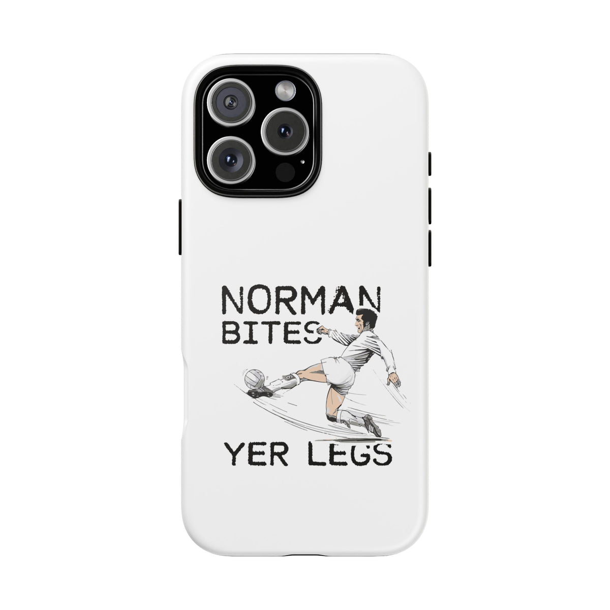 Leeds United NORMAN BITES 'YER LEGS' Phone Case