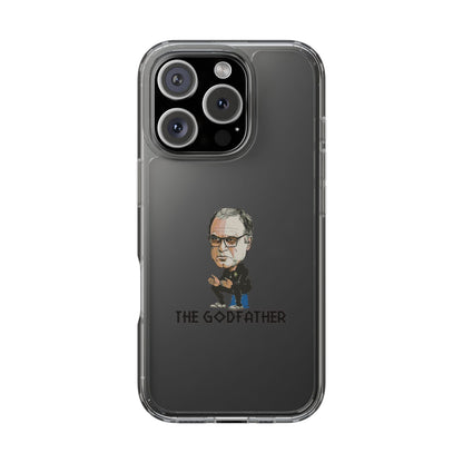 Clear Phone Case - Cartoon Bielsa the Godfather