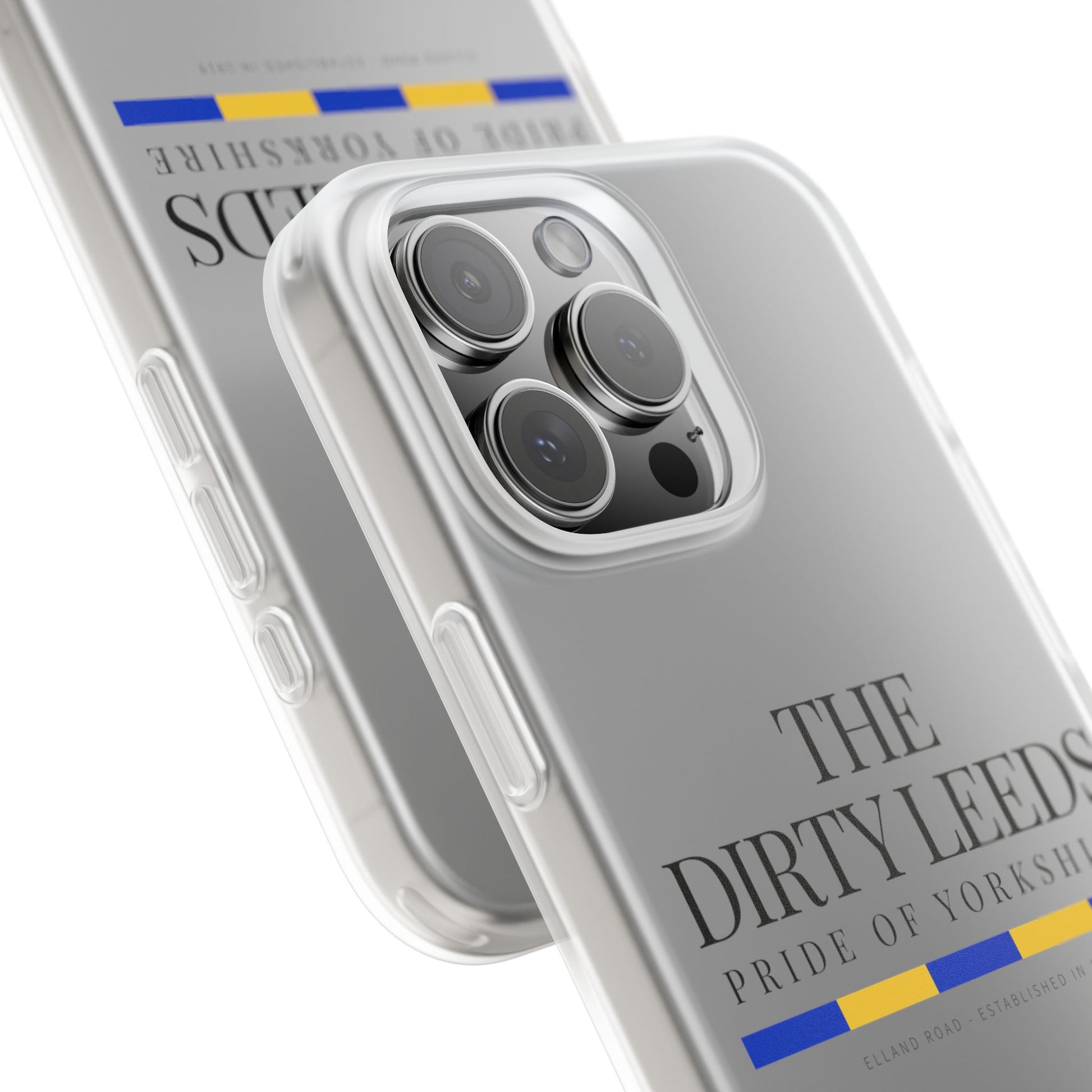 LUFC “The Dirty Leeds: Pride of  Yorkshire” Flexi Phone Case - Lufcnews.co.uk