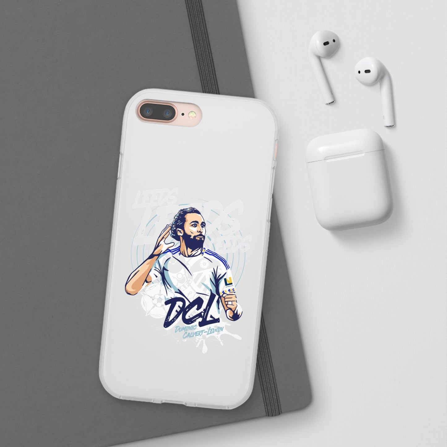 LUFC News “LEEDS: Dominic  Calvert-Lewin” Flexi Case - Lufcnews.co.uk