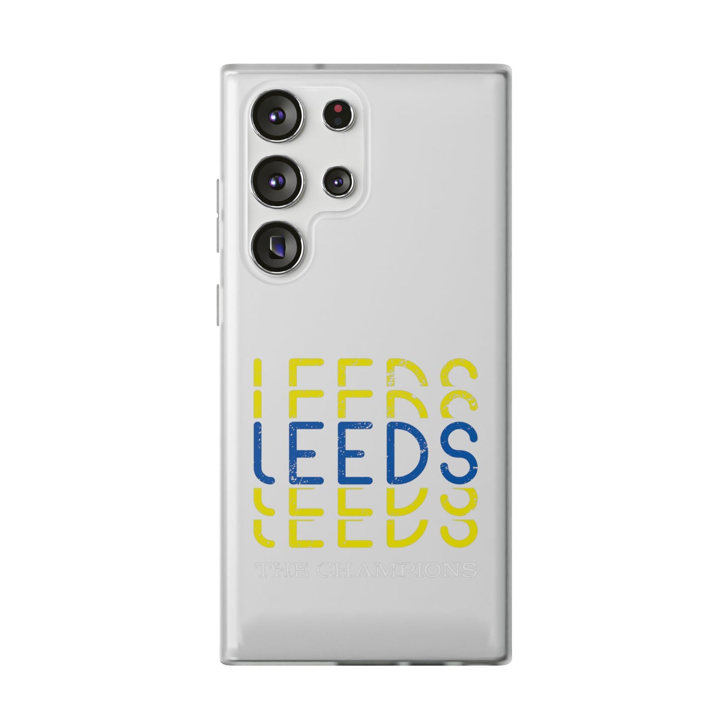 LUFC 'LEEDS The Champions' Flexi  Case
