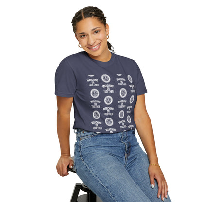 LUFC News Graphic Tee Garment-Dyed Unisex T-Shirt