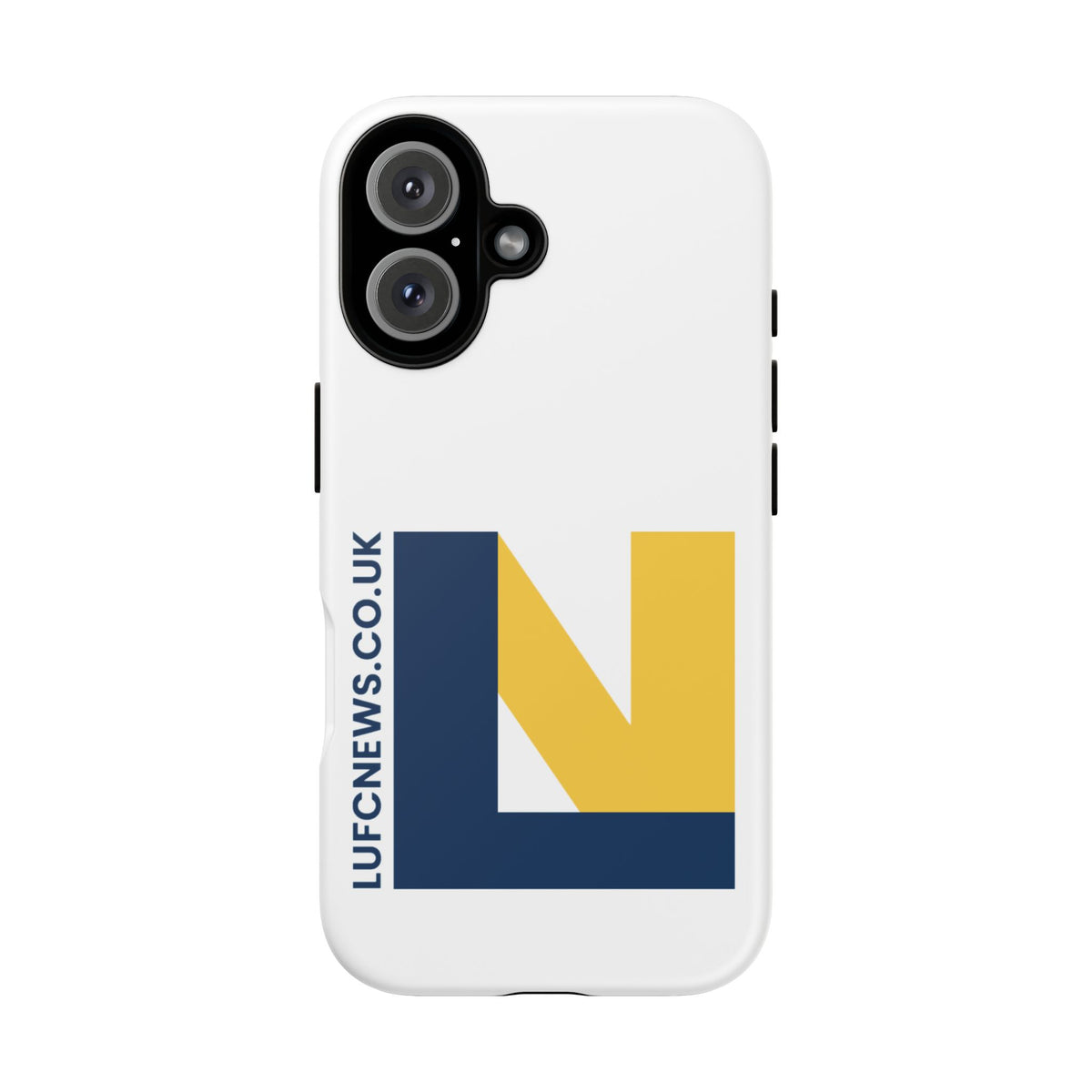 Leeds United 'LUFCNEWS.CO.UK' Phone Case