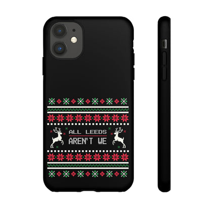 LUFC 'All Leeds Aren't We' Phone  Case: Christmas Edition - Lufcnews.co.uk