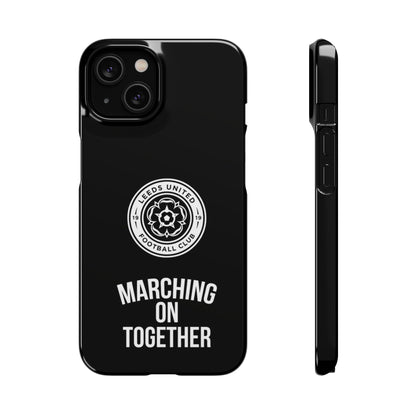 05 Snap Phone Case — "All Leeds Aren't We" Blue & Yellow Emblem