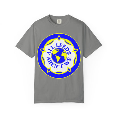 LUFC “All Leeds Aren’t We” Globe  Tee: Unisex Supporters Edition