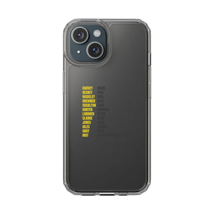 Clear Phone Case - 1972 FA Cup Winners