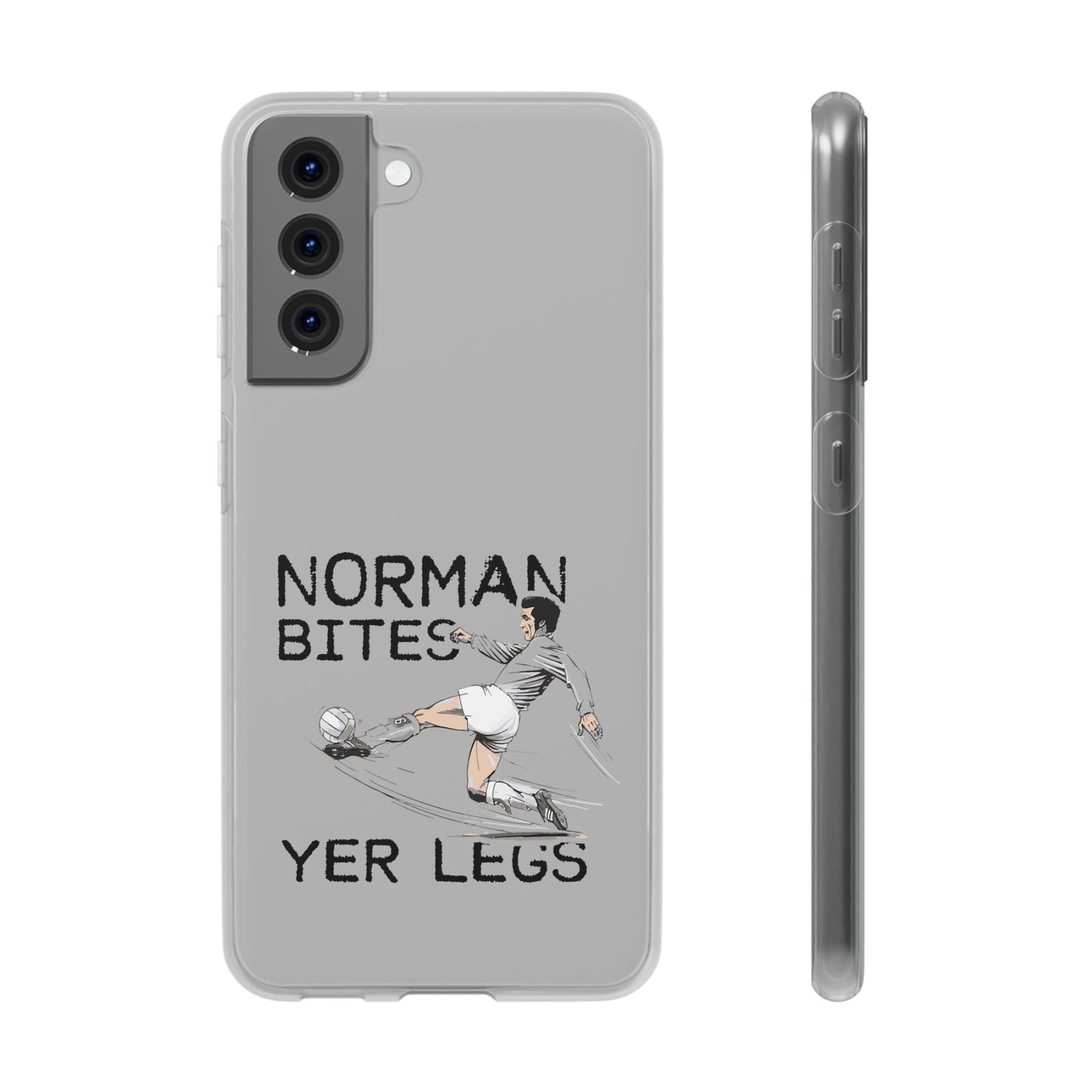 LUFC Norman Bites 'YER LEGS’ Flexi  Case