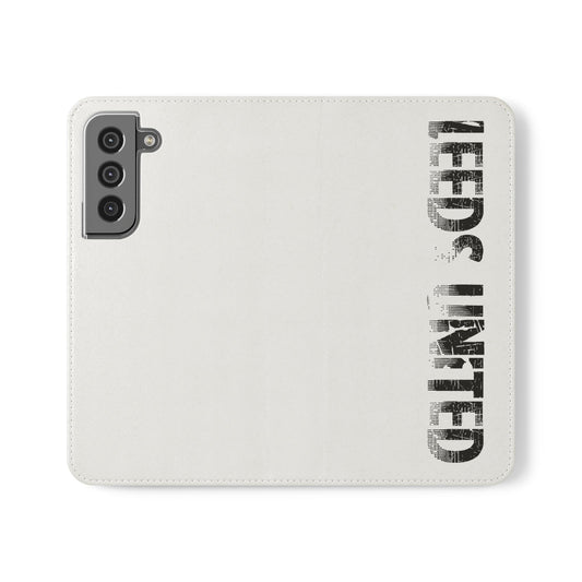 LUFC  "LEEDS UNITED" Flip Case Phone Wallet