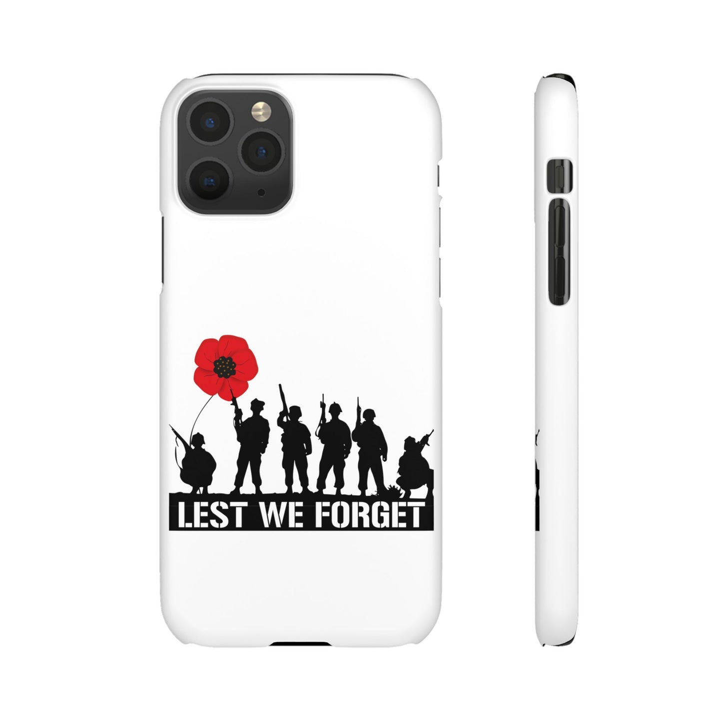 Leeds United "LEST WE FORGET"  Snap Case