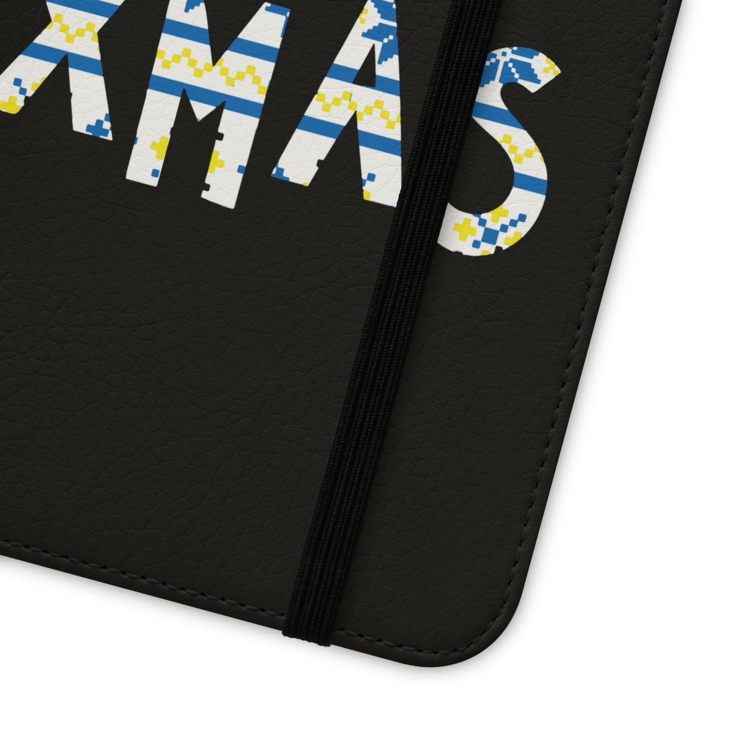Leeds United "MERRY XMAS" Flip  Case Phone Wallet: Christmas  Edition