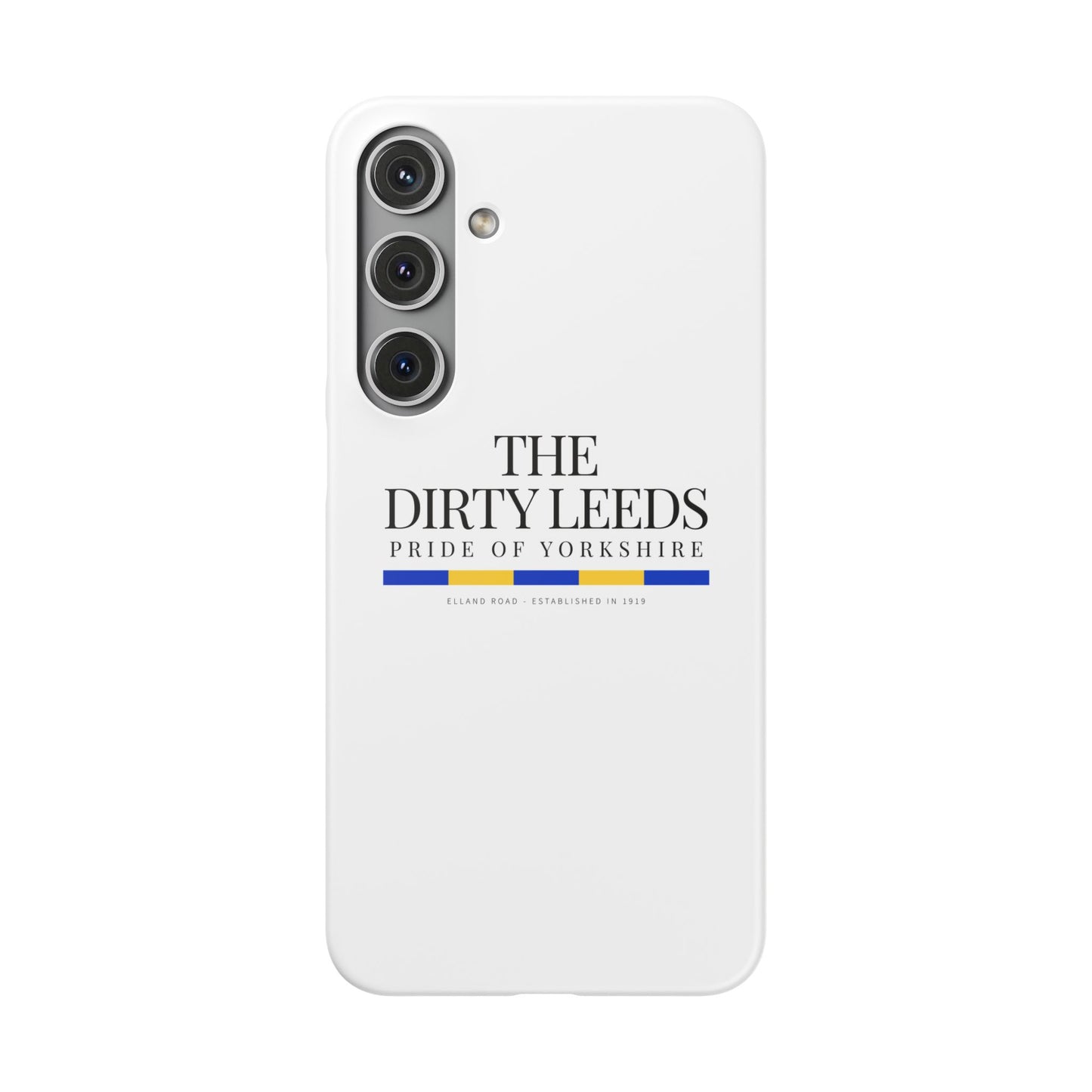 LUFC “The Dirty Leeds: Pride of  Yorkshire” Snap Case