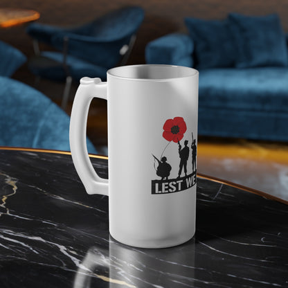 LUFC “Lest We Forget” Soldier Tribute  Beer Mug