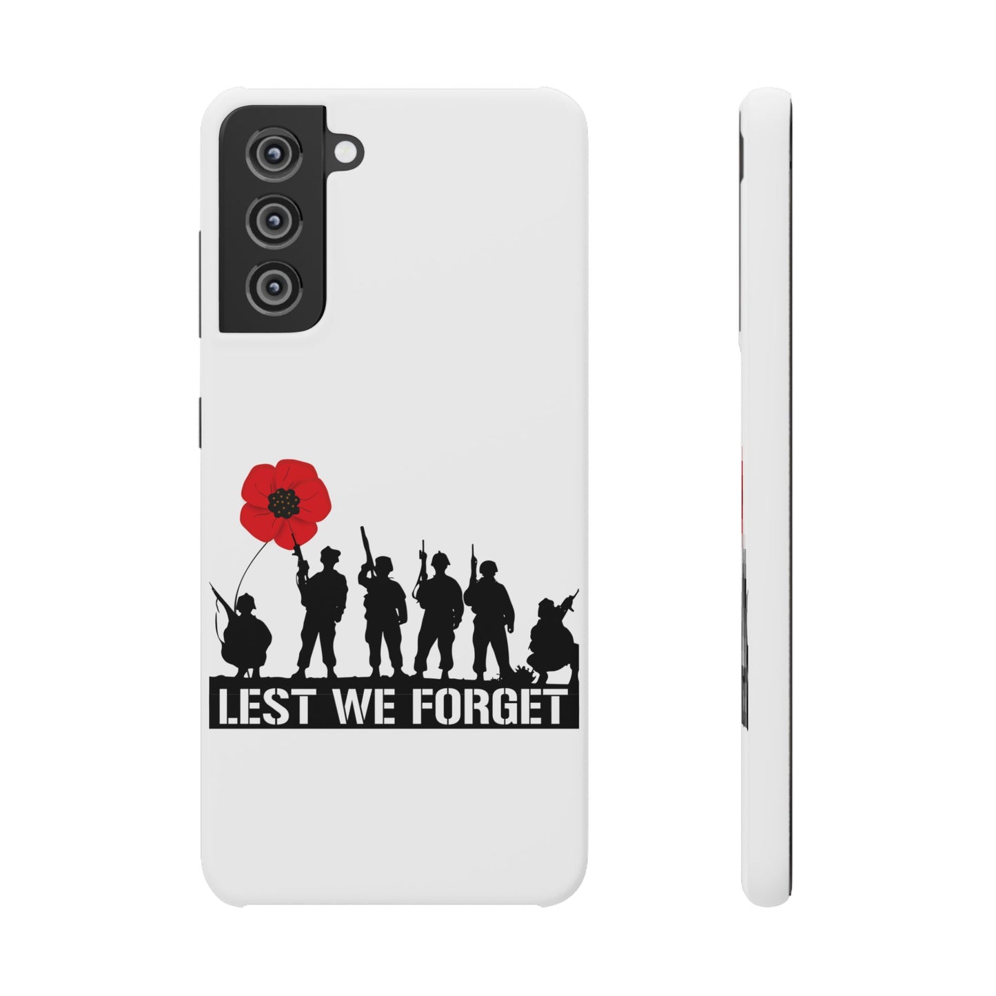 Leeds United "LEST WE FORGET"  Snap Case