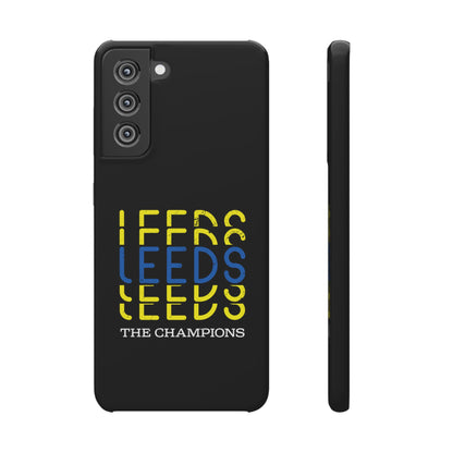 LUFC "Leeds The Champions" Snap  Case