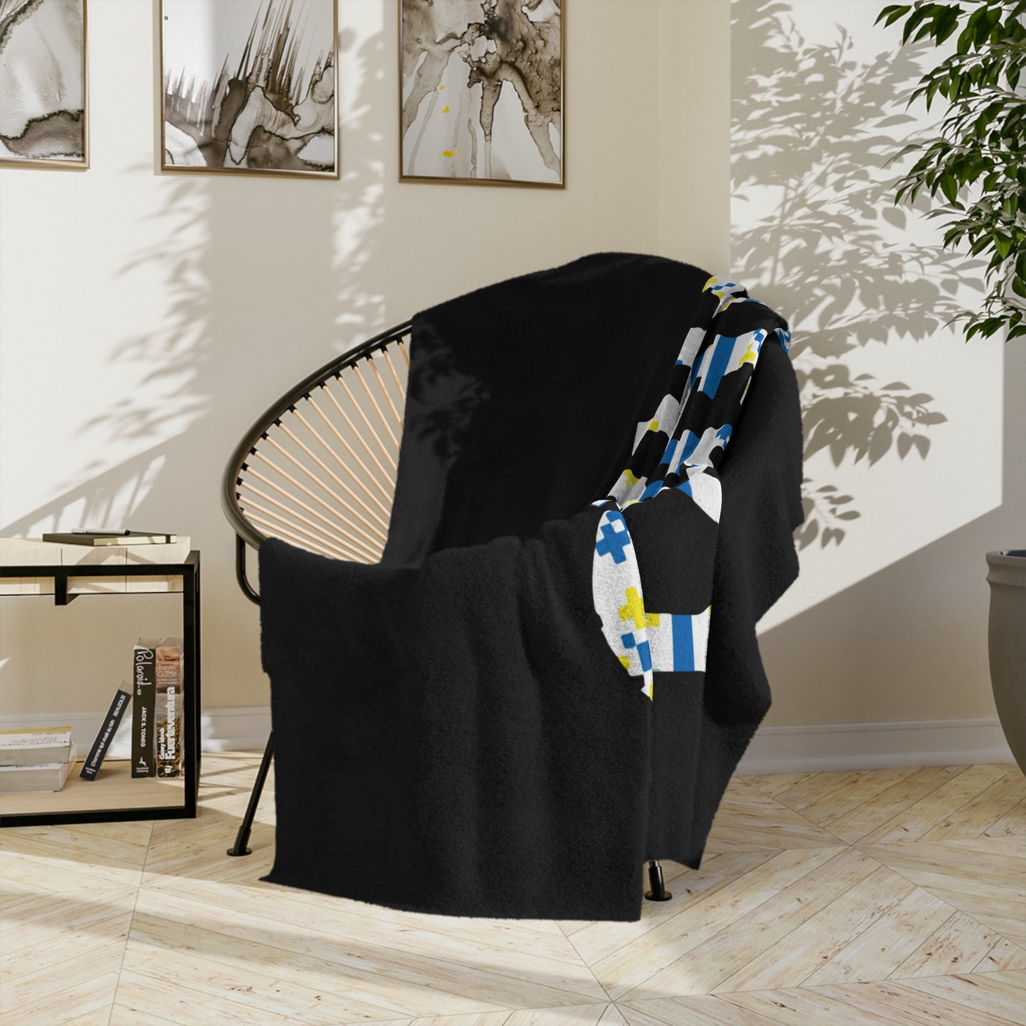 LUFC Christmas Velveteen Sports Blanket “MERRY XMAS” Christmas Edition