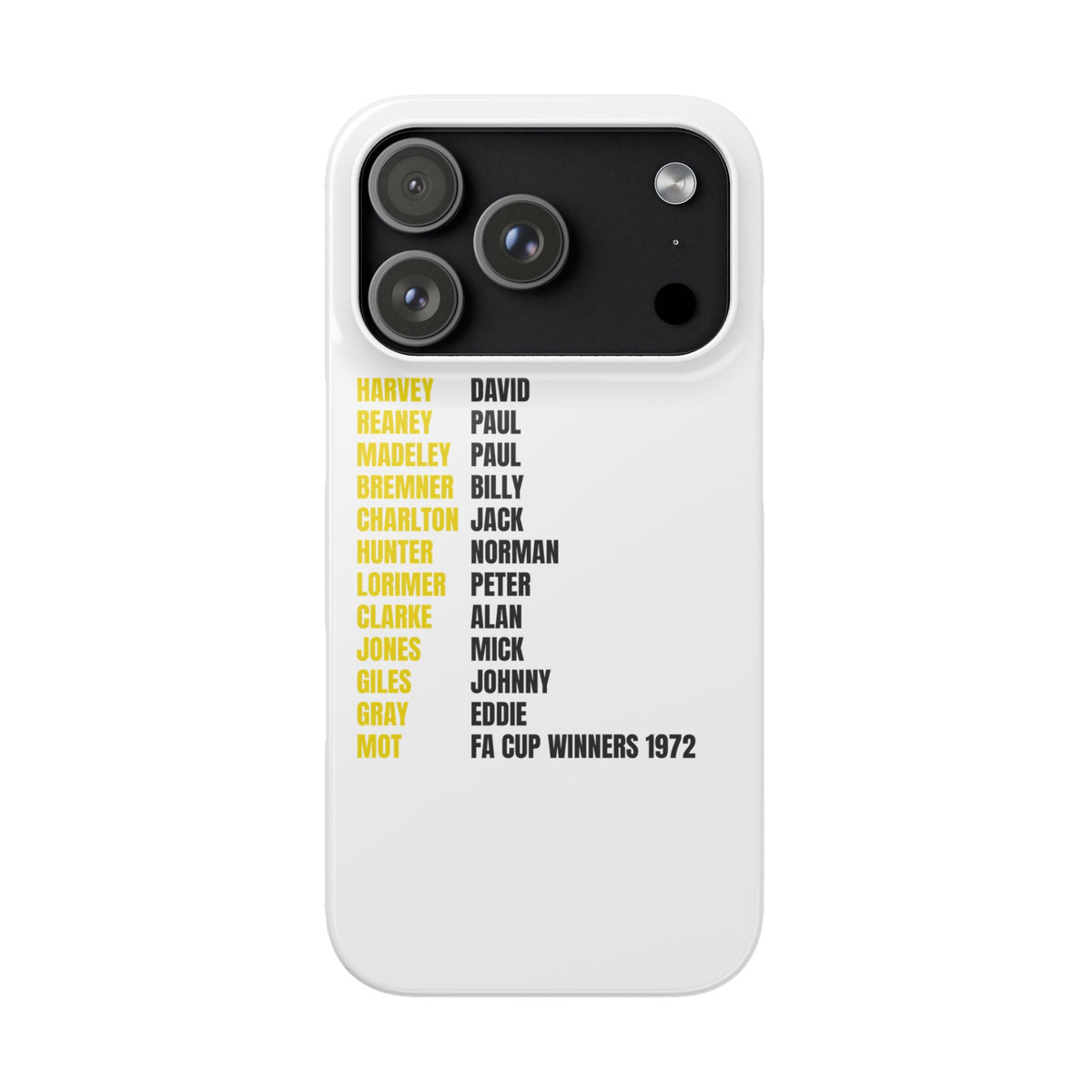 Snap Phone Case - 1972 FA Cup Winners
