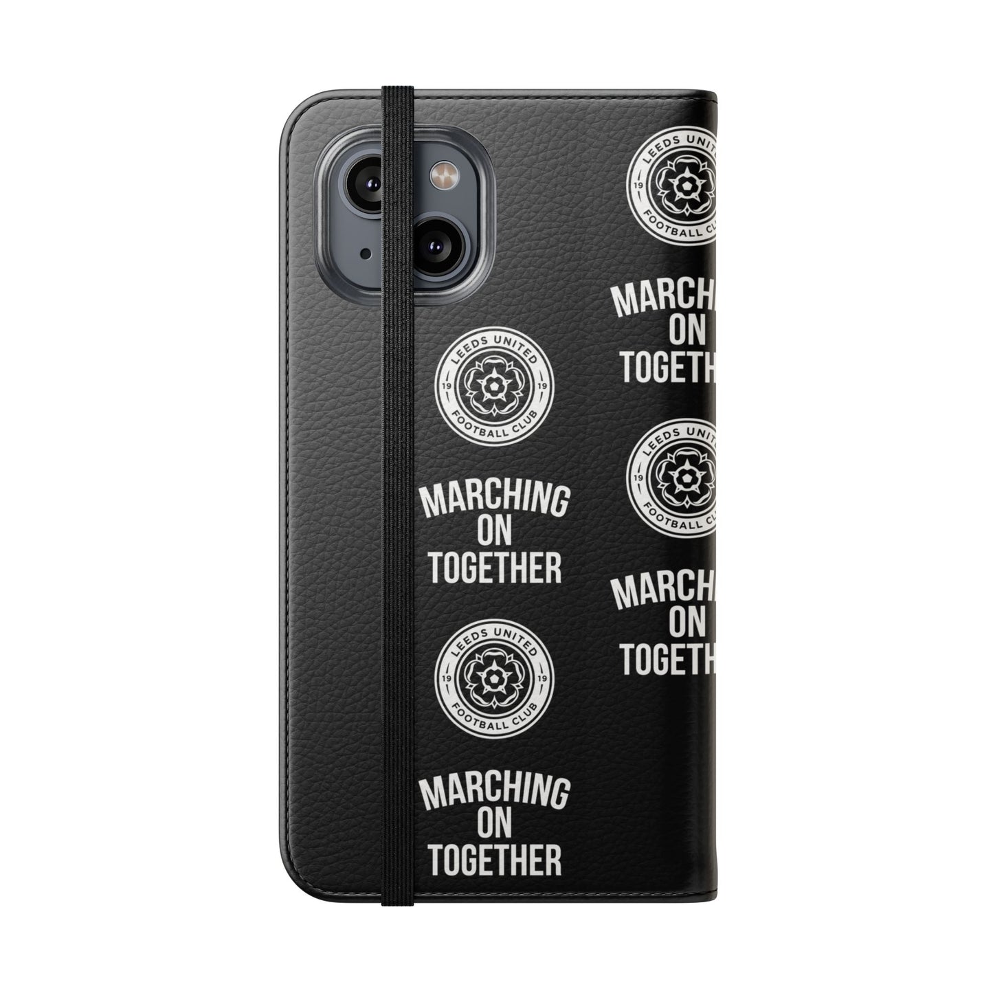 Leeds United "Marching On  Together" Flip Case Phone Wallet