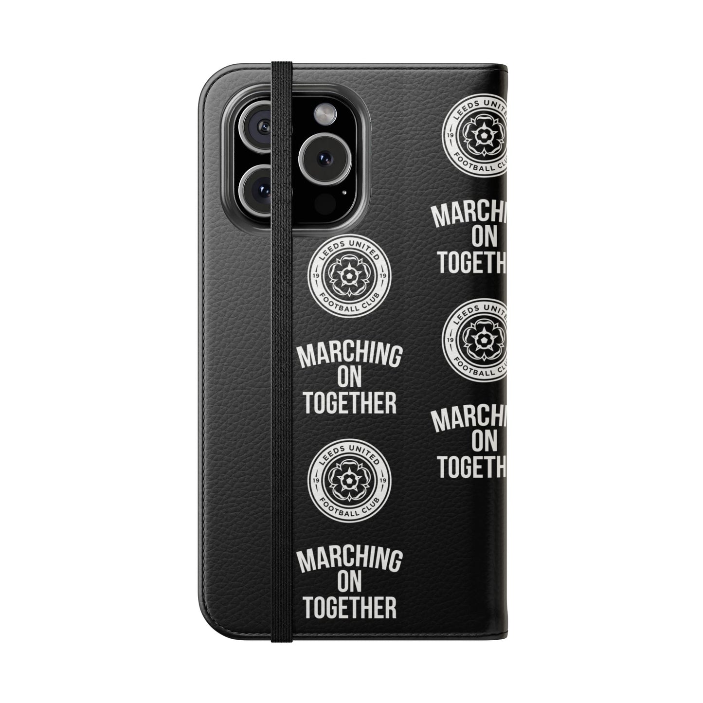 Leeds United "Marching On  Together" Flip Case Phone Wallet