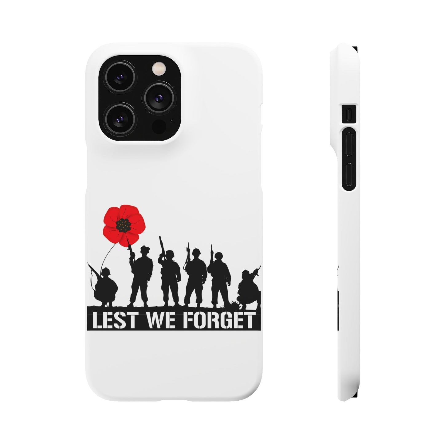 Leeds United "LEST WE FORGET"  Snap Case