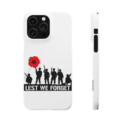 Leeds United "LEST WE FORGET"  Snap Case