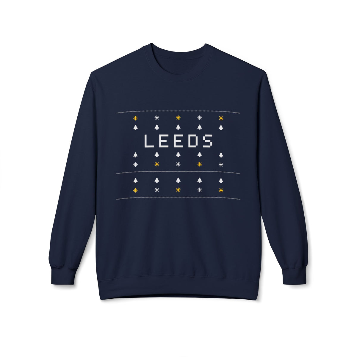 Leeds Fair Isle Christmas Jumper