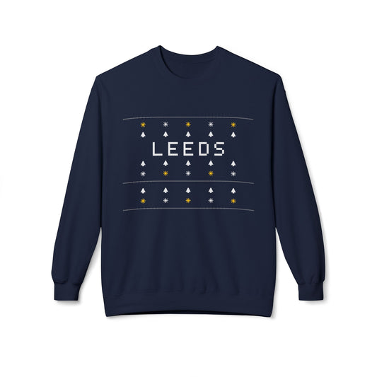 Leeds Fair Isle Christmas Jumper